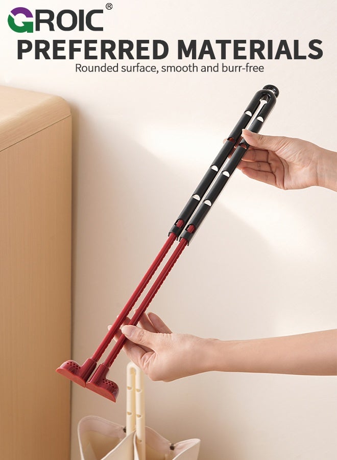 GROIC 2Pcs Boot Shapers, Shape Holders for Women's and Men's Boots, Adjustable Boot Stands with Built-in Scent Beads for Tall and Mid-Calf Boots, Multifunction Long Boot Shaper, Retractable Boot Shaper Inserts - Image 5